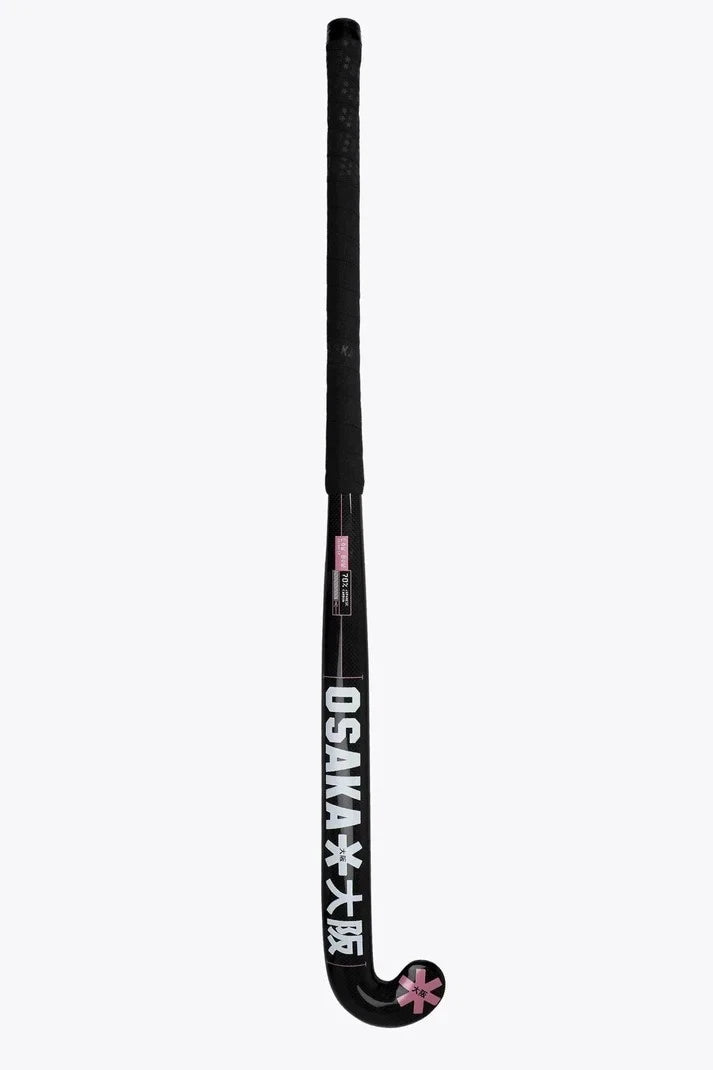 Osaka Field Hockey Stick Low Bow Advanced 70 | Sunset Coral With Free Grip