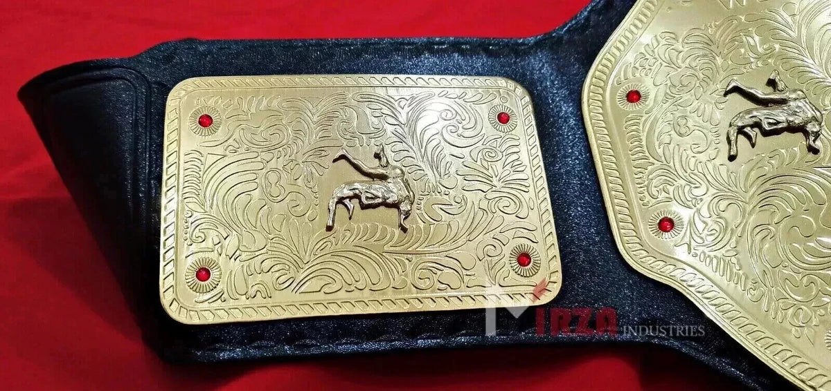 BIG GOLD World Heavyweight Championship Replica Title Belt Adult 2MM Brass