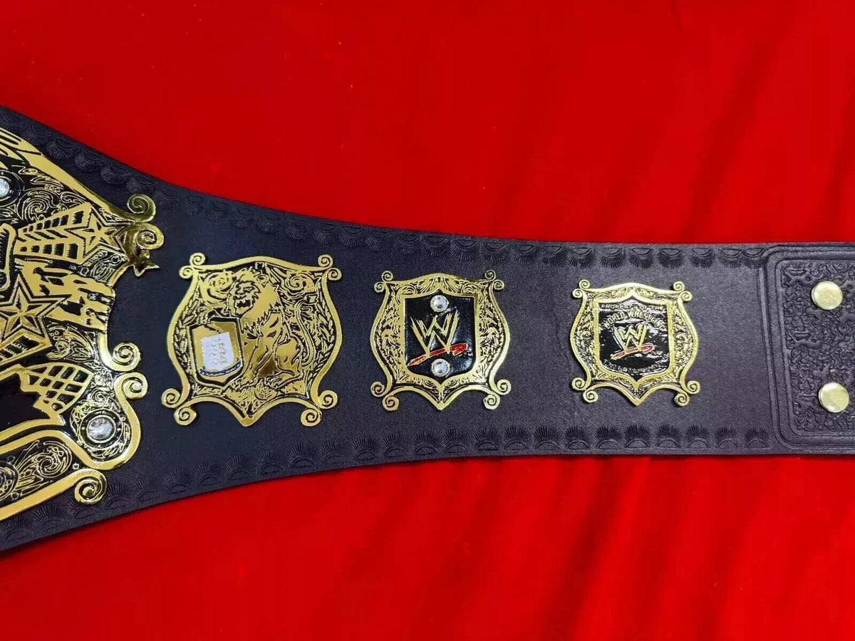 Undisputed Championship Belt Wrestling Belt Replica Title 2mm Brass Adult size