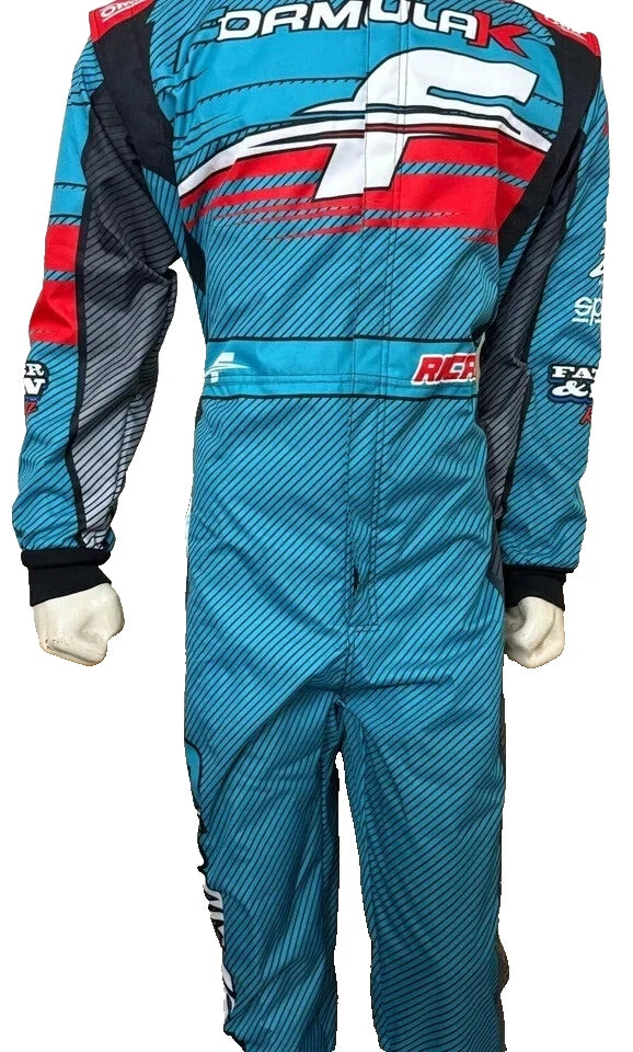 FORMULAK 2025 Go Kart Racing suit free (GIFT t-shirt) CIK/FIA Level 2 Approved