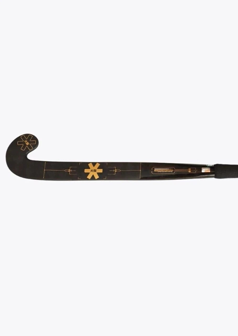 Osaka Pro Tour Ltd Pro Bow Gold Foil Field Hockey Stick 2022/2023 With Free Grip