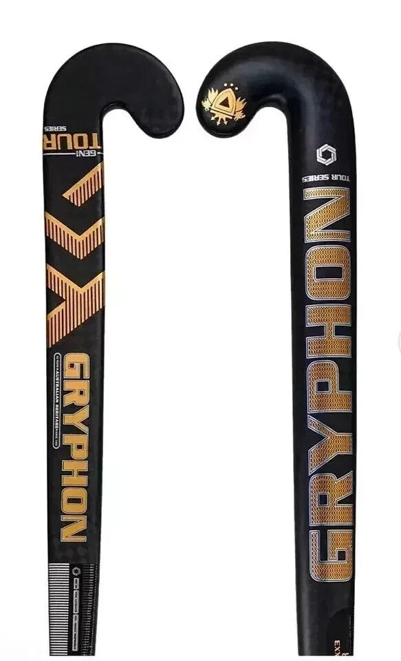 Gryphon Tour T-Bone Field Hockey Stick 2023/24 With Free Grip 36.5, 37.5, 38.5