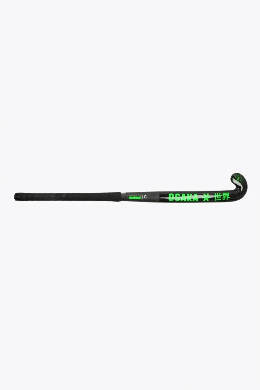 Osaka Field Hockey Stick Pro Tour 100 - Low Groove Bow | Iconic Black