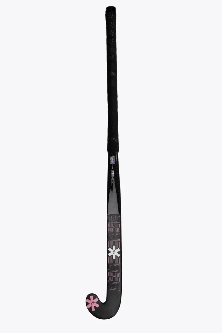 Osaka Field Hockey Stick Low Bow Advanced 70 | Sunset Coral With Free Grip