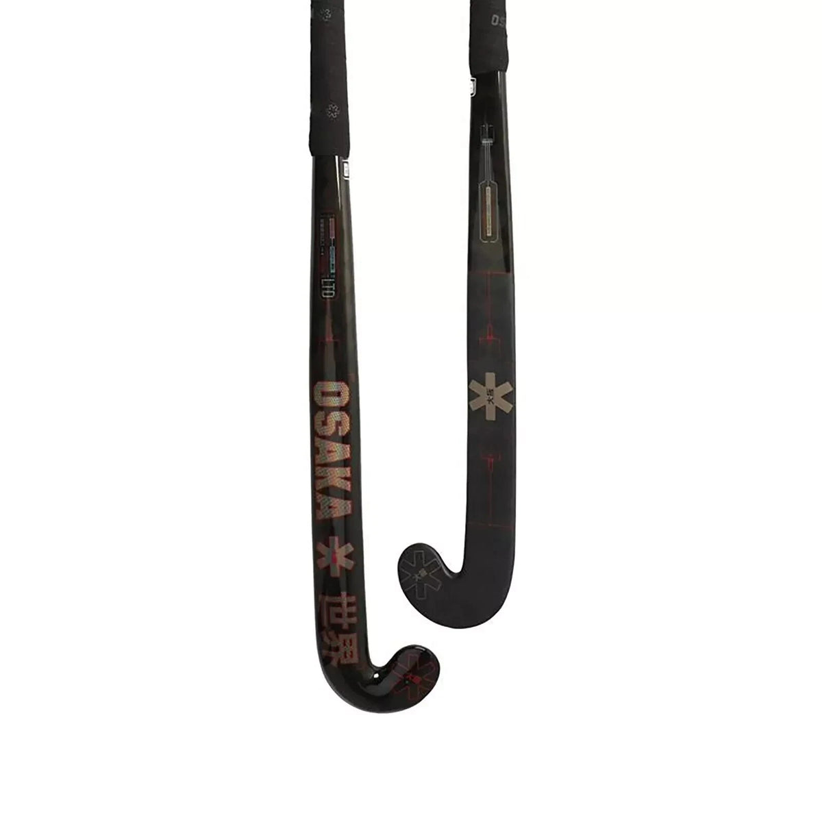 Osaka Pro Tour LTD Proto Bow Composite Field Hockey Stick Black-Red 2023