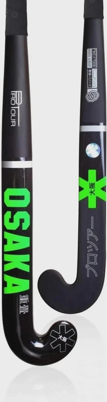 Osaka Pro Tour Silver Mid Bow 2017 Field Hockey Stick With Free Grip