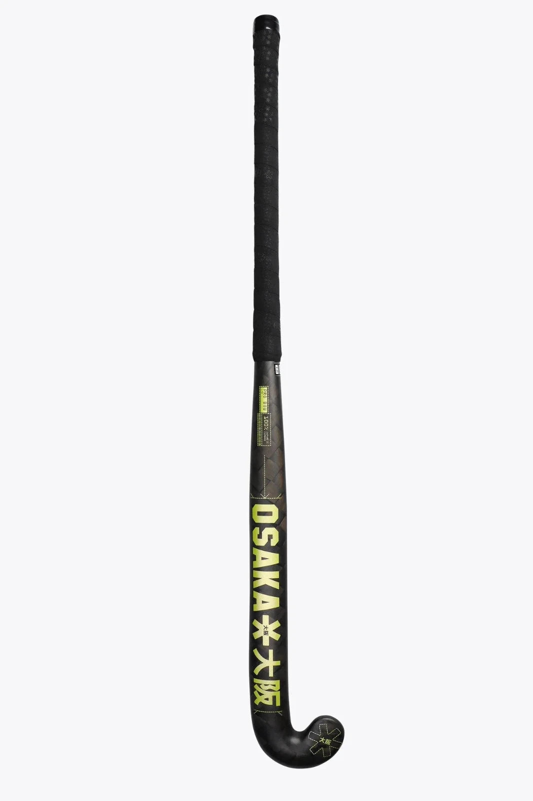 Osaka Field Hockey Stick Pro Bow LTD - Pro Tour | Shadow Lime With Free Grip