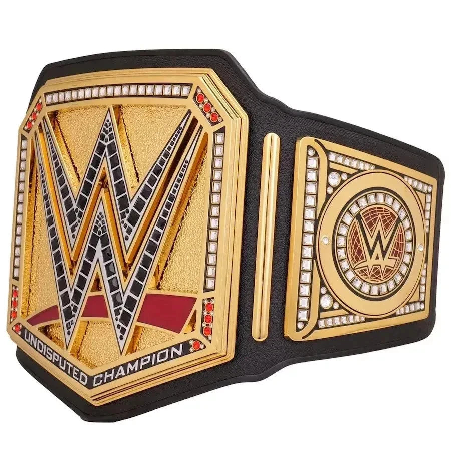 Undisputed Championship Title Belt Replica,4mm World Heavyweight Wrestling Belt.
