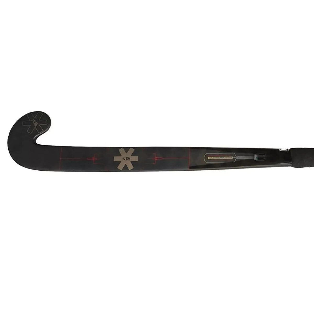 Osaka Pro Tour LTD Proto Bow Composite Field Hockey Stick Black-Red 2023