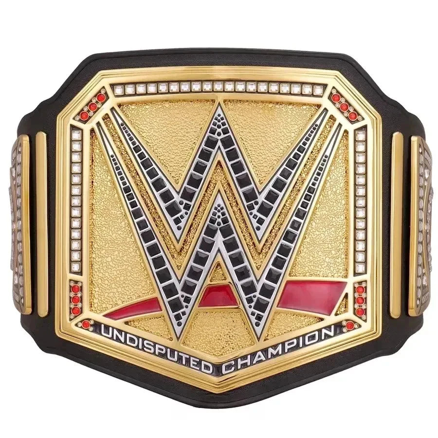 Undisputed Championship Title Belt Replica,4mm World Heavyweight Wrestling Belt.
