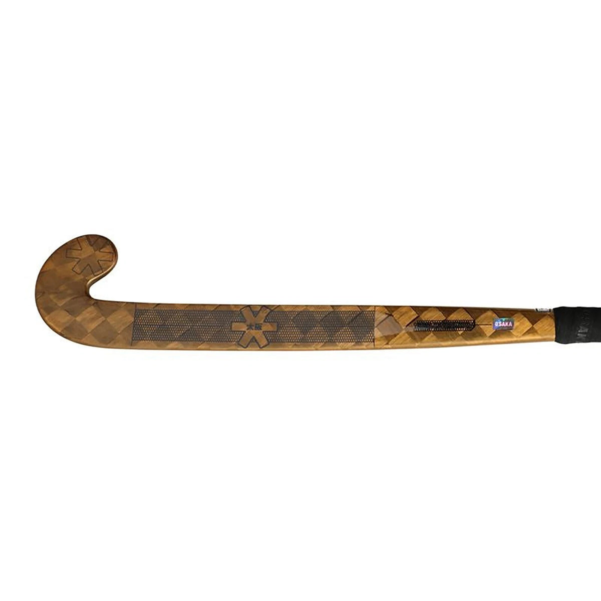 Osaka Field Hockey Stick Pro Tour Ltd Bronze Gold Low Bow 2023 With Free Grip