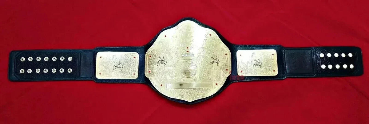 BIG GOLD World Heavyweight Championship Replica Title Belt Adult 2MM Brass
