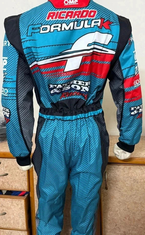 FORMULAK 2025 Go Kart Racing suit free (GIFT t-shirt) CIK/FIA Level 2 Approved