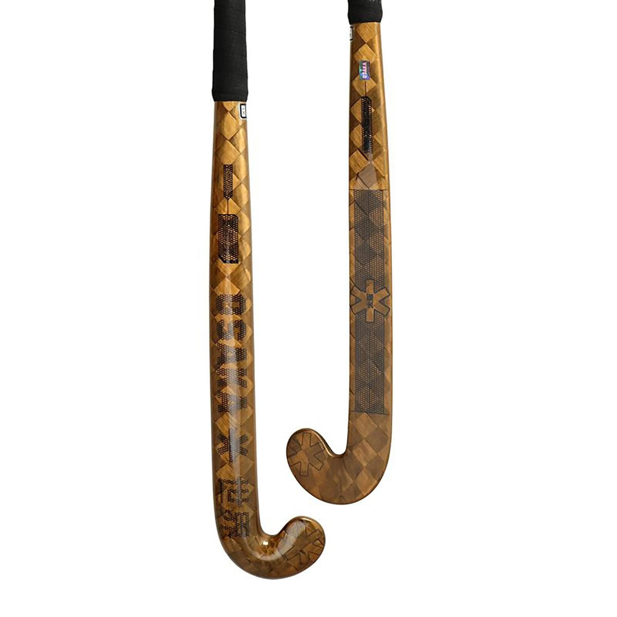 Osaka Field Hockey Stick Pro Tour Ltd Bronze Gold Low Bow 2023 With Free Grip