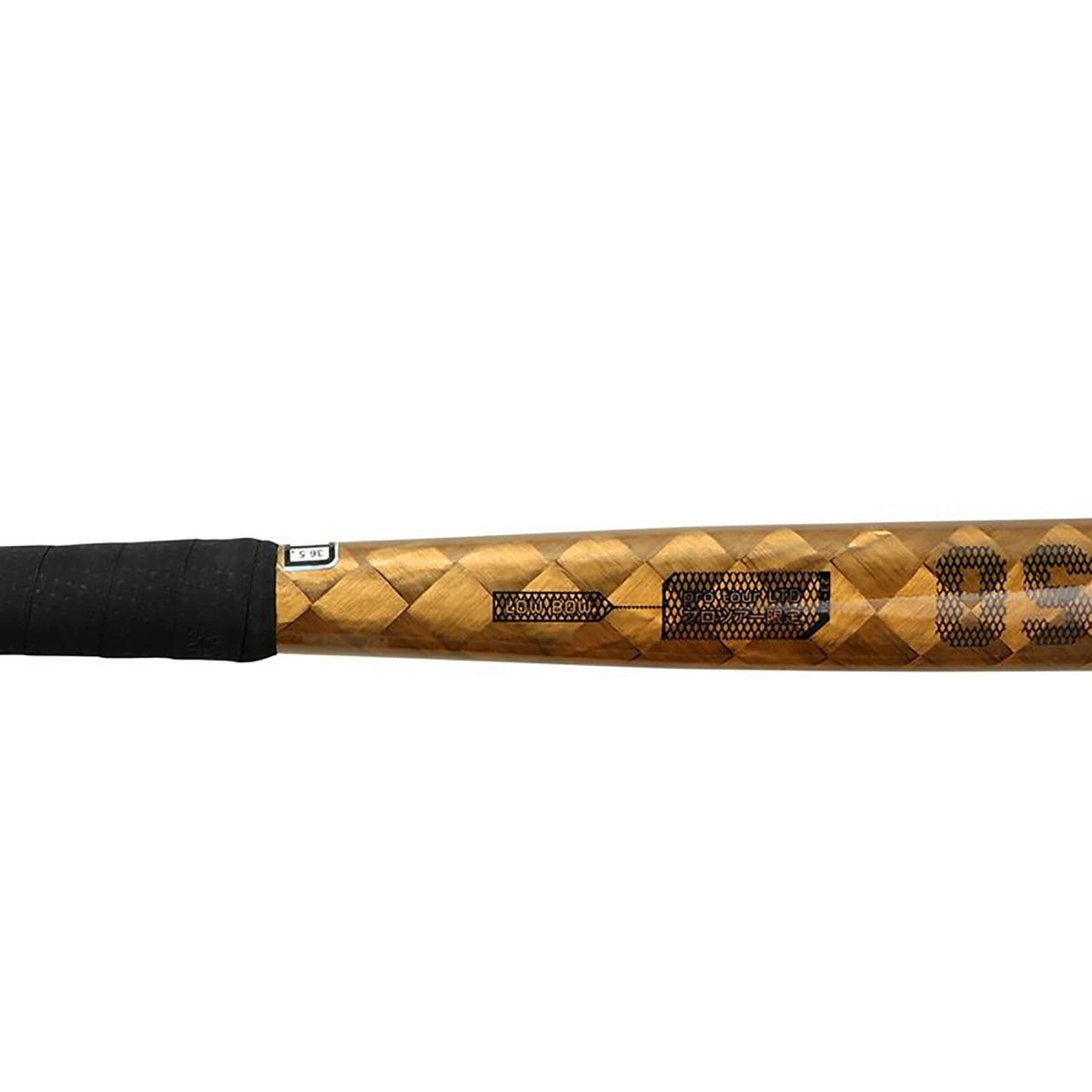 Osaka Field Hockey Stick Pro Tour Ltd Bronze Gold Low Bow 2023 With Free Grip