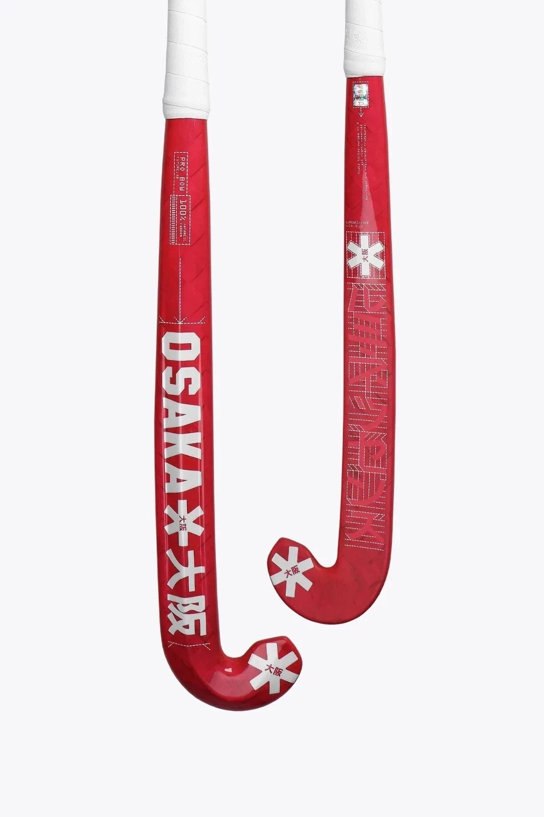Osaka Field Hockey Stick Pro Bow LTD - Futurelab |Neon Flare With Free Grip
