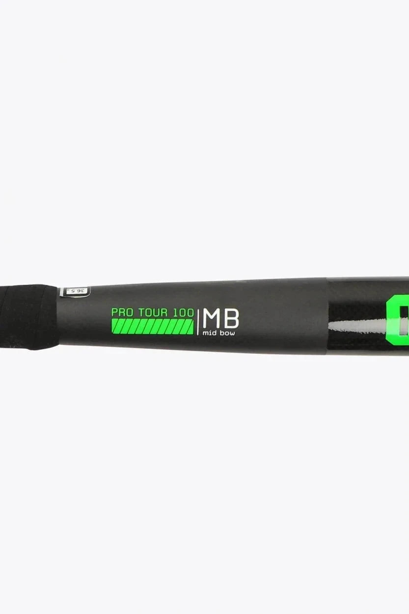 Osaka Field Hockey Stick Pro Tour 100 - Mid Bow | Iconic Black Free Grip
