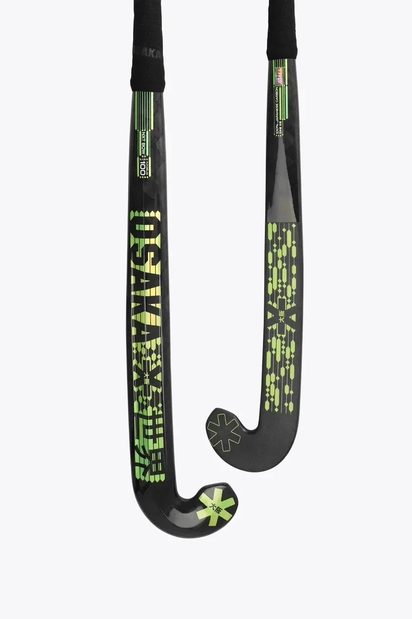 Osaka Field Hockey Stick Futurelab 100 - Nxt Bow | Green With FREE GIFT