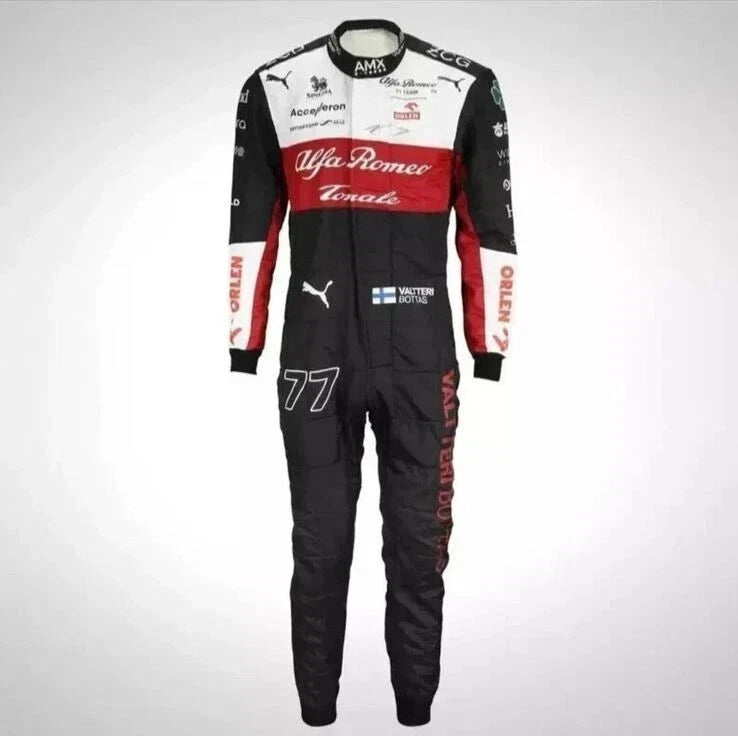 Alfa Romeo Go Kart Racing suit with (GIFT Balaclava) CIK/FIA Level 2 Approved