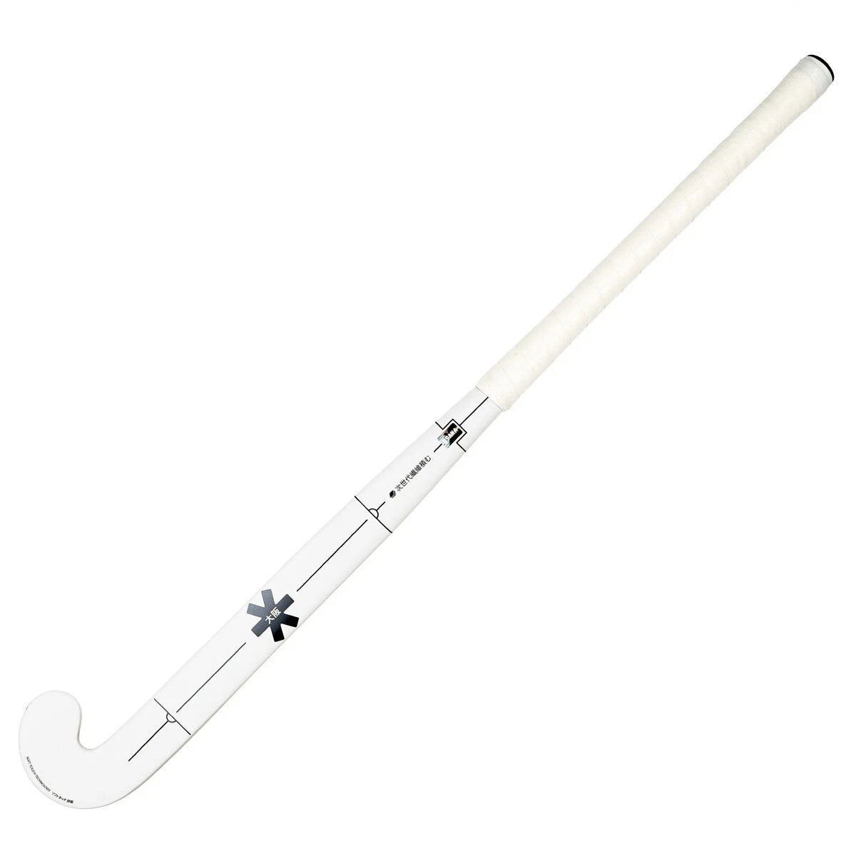 Osaka Vision 25 Pro Bow White Field Hockey Stick With Free Grip 36.5, 37.5, 38.5