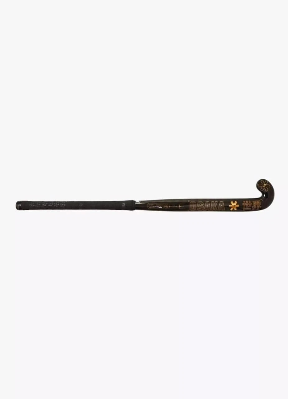 Osaka Pro Tour Ltd Pro Bow Gold Foil Field Hockey Stick 2022/2023 With Free Grip